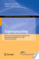 Supercomputing : 6th Russian Supercomputing Days, RuSCDays 2020, Moscow, Russia, September 21-22, 2020 : revised selected papers