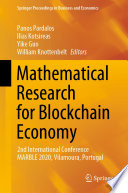 Mathematical research for blockchain economy : 2nd International Conference MARBLE 2020, Vilamoura, Portugal