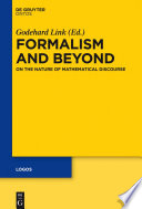 Formalism and beyond : on the nature of mathematical discourse