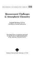 Measurement challenges in atmospheric chemistry