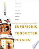 Proceedings of the 1st International Discussion Meeting on Superionic Conductor Physics : Kyoto, Japan, 10-14 September 2003