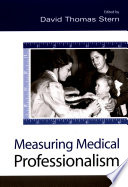 Measuring medical professionalism