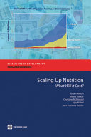 Scaling up nutrition : what will it cost?