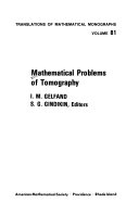 Mathematical problems of tomography