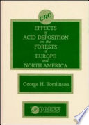 Effects of acid deposition on the forests of Europe and North America