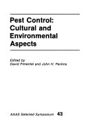 Pest control : cultural and environmental aspects