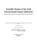 Scientific Review of the Draft Environmental Impact Statement : Drakes Bay Oyster Company Special Use Permit