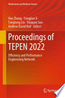 Proceedings of TEPEN 2022 : Efficiency and Performance Engineering Network