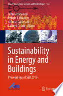 Sustainability in energy and buildings : proceedings of SEB 2019
