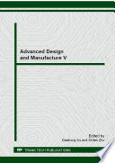 Advanced design and manufacture V