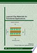 Layered clay materials for functional applications : special topic volume with invited peer reviewed papers only