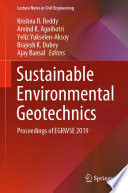 Sustainable Environmental Geotechnics : Proceedings of EGRWSE 2019