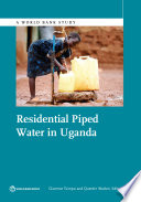 Residential piped water in Uganda