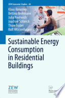 Sustainable energy consumption in residential buildings