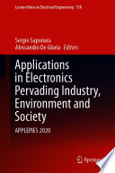 Applications in electronics pervading industry, environment and society : APPLEPIES 2020