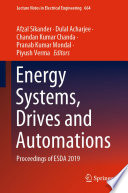 Energy systems, drives and automations : proceedings of ESDA 2019