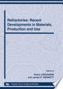 Refractories : recent developments in materials, production and use : 12th international congress, part I