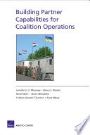 Building partner capabilities for coalition operations