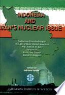 Indonesia and Iran's nuclear issue