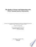 The quality of science and engineering at the NNSA National Security Laboratories