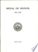 Medal of honor, 1861-1949, the Navy.