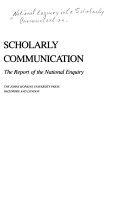 Scholarly communication : the report of the National Enquiry.