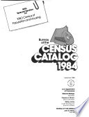 Bureau of the Census catalog.