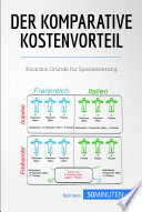 Der komparative Kostenvorteil : Ricardos Gründe für Spezialisierung.