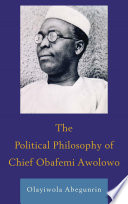 The political philosophy of Chief Obafemi Awolowo