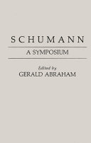 Schumann : a symposium