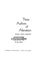 Three authors of alienation : Bombal, Onetti, Carpentier