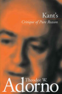 Kant's Critique of pure reason (1959)