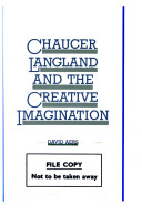 Chaucer, Langland, and the creative imagination