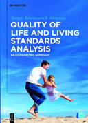 Quality of life and living standards analysis : an econometric approach