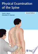 Physical examination of the spine