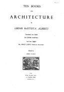 Ten books on architecture.