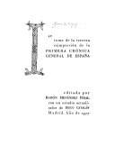Primera crónica general de España