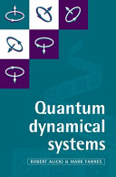 Quantum dynamical systems