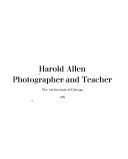 Harold Allen, photographer and teacher.