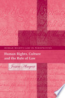 Human rights, culture, and the rule of law
