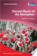 Thermal physics of the atmosphere