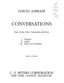 Conversations : flute, violin, viola, violoncello and piano