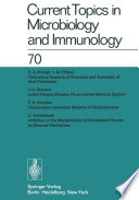 Current Topics in Microbiology and Immunology / Ergebnisse der Mikrobiologie und Immunitätsforschung Volume 70