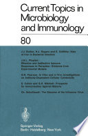 Current Topics in Microbiology and Immunology Volume 80