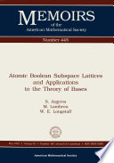 Atomic Boolean subspace lattices and applications to the theory of bases