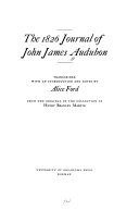 The 1826 journal of John James Audubon.