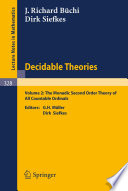 Decidable Theories Vol. 2: The Monadic Second Order Theory of All Countable Ordinals
