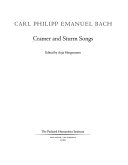 Cramer and Sturm songs