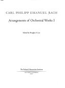 Arrangements of orchestral works. I