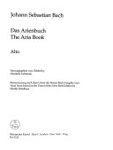 Das Arienbuch. Soprano = The aria book